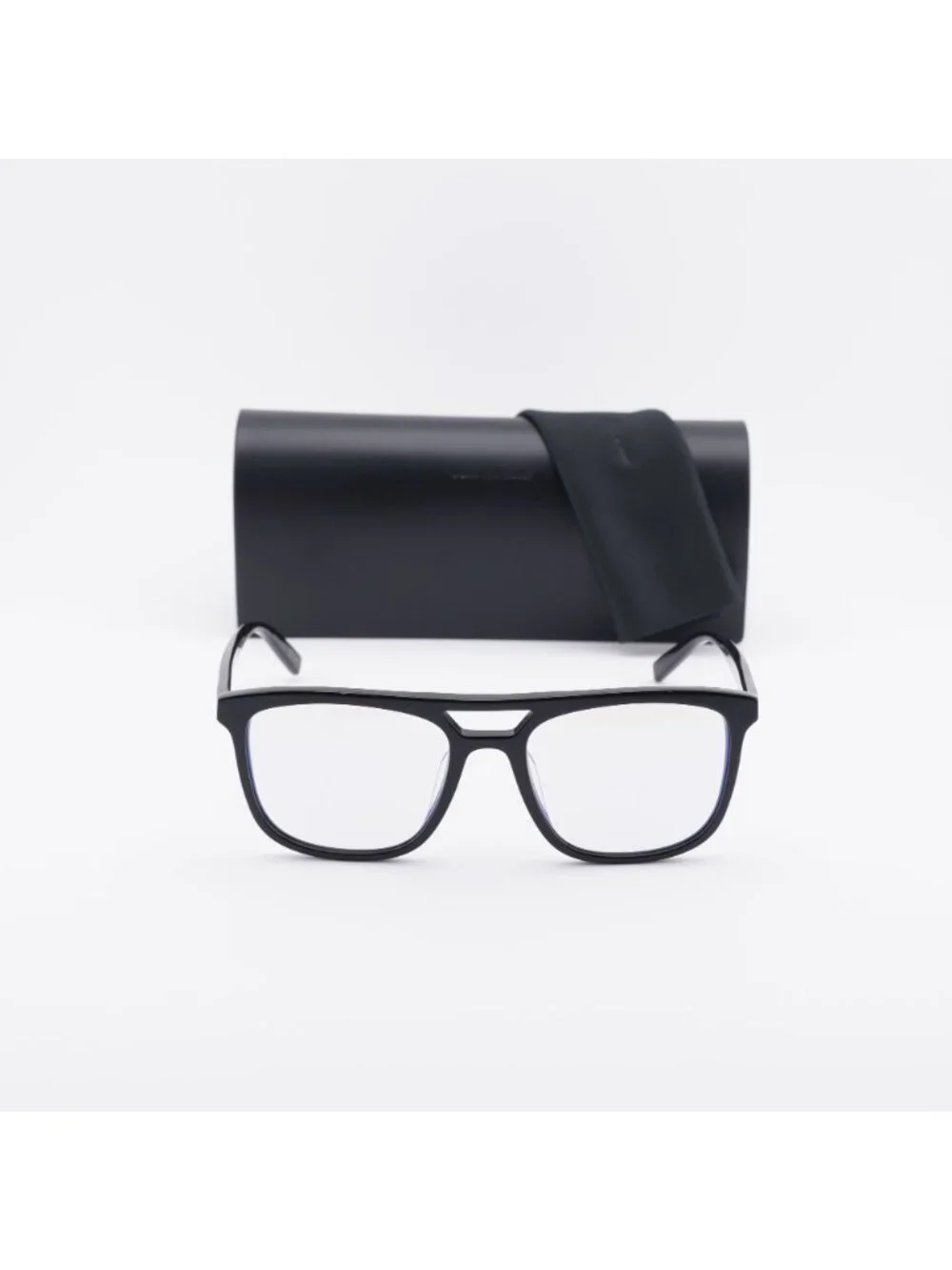 Saint Laurent SL455 005 Square Sunglasses - Black / Grey Photochromic